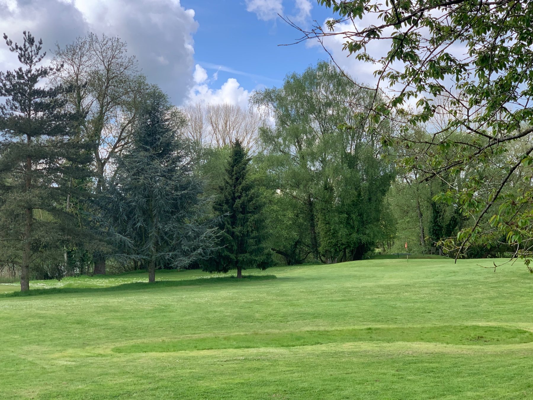 Wide open fairway under big Suffolk skies
